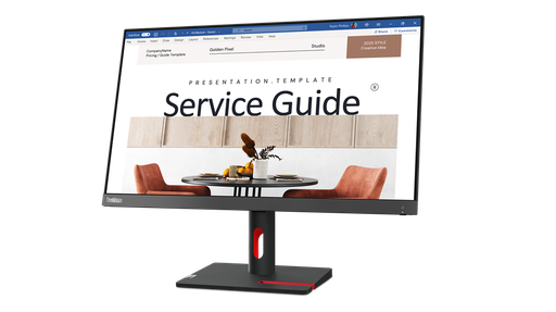 [63DEKAT3UK] 63DEKAT3UK-ThinkVision S24i-30 23.8" FHD Monitor,PS, 16:9, WLED 4ms (GtG), 100Hz HDMI + VGA-Tilt stand, 3 years Warranty.