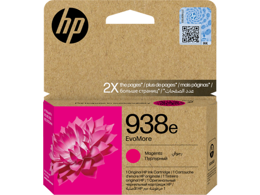 [4S6Y0PE] HP 938e EvoMore Magenta Original Ink Cartridge (4S6Y0PE)