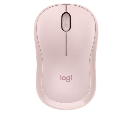 [910-007121] Logitech M240 Silent Wireless with Low Energy Bluetooth Mouse ,wireless range Up to 10M range ,Compatible with windows & Mac, 90% noise reduction, Rose.