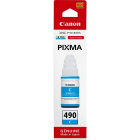 [0664C001AA] Canon Ink Bottle GI-490 Cyan - 70ml