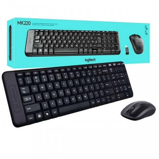 [920-003161] Logitech Wireless Keyboard & Mouse MK220
