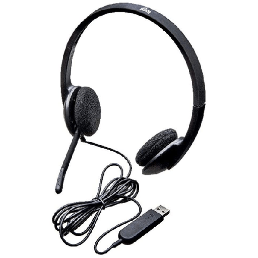 [981-000475] Logitech USB Headphone H340,noice cancelling mic