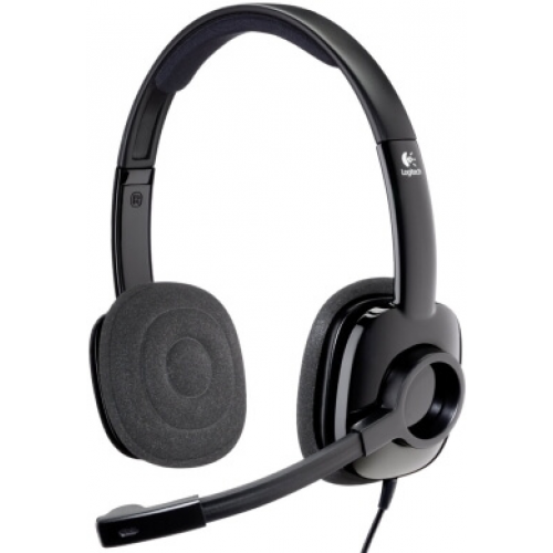 [981-000589] Logitech Stereo Headphone H151 - Black (3.5 MM JAC