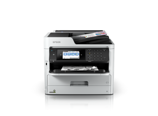 [C11CG04402] Epson WorkForce Pro WF-M5799DW Printer-34 pages/min Monochrome, ADF-50pages, Standard Paper Tray-330 Sheets , 11cm LCD Touch, Scanning 300DPi in 5Sec.