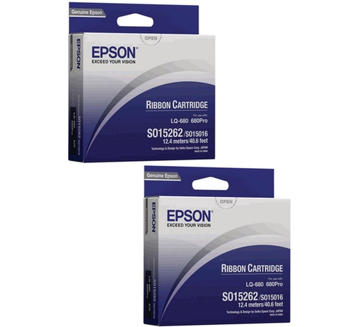 [C13S015262] Epson LQ-680 Ribbon Cartridge
