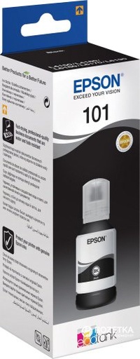 [C13T03V14A] Ink Bottle EPSON  101 Black