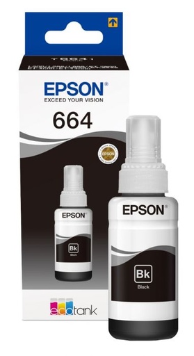 [C13T66414A] Ink Bottle EPSON 664 Black