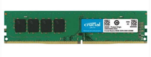 [CB4GU2666] Crucial Desktop RAM DDR4 4GB 2666