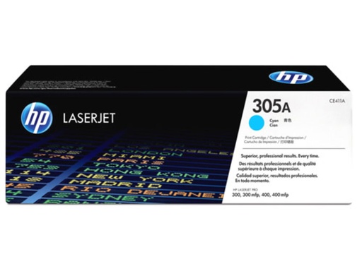 [CE411A] HP 305A Cyan LaserJet Toner