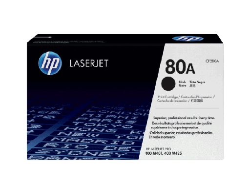[CF280A] HP 80A Black Original LaserJet Toner