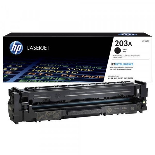 [CF540A] HP 203A Black Original LaserJet Toner Cartridge