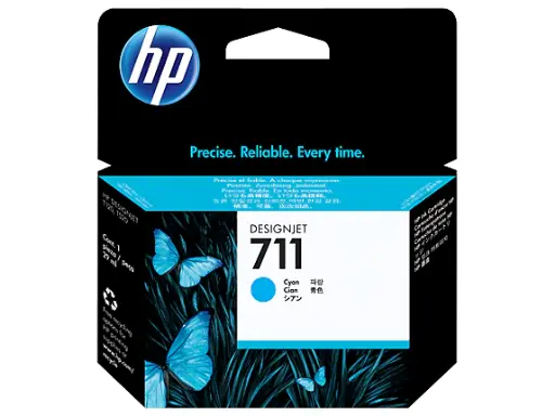 [CZ130A] HP 711 29-ml Cyan DesignJet Ink Cartridge