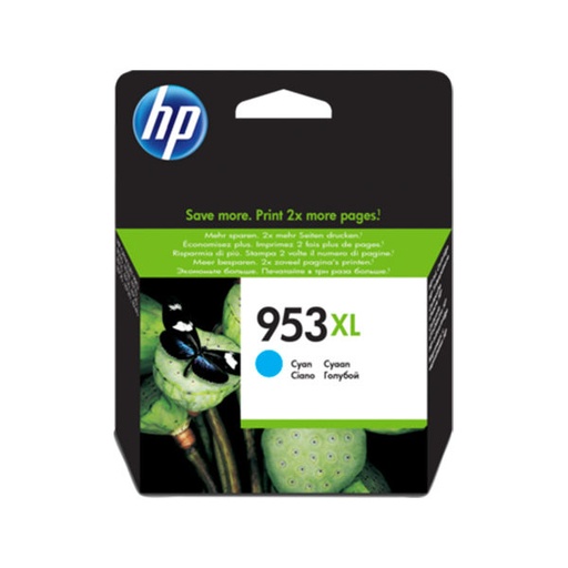 [F6U16AE] HP 953XL High Yield Cyan Original Ink Cartridge