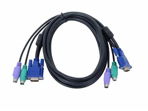 [KVM-401] D-Link 29KVM0004 Cable Combo KVM 108 MTR
