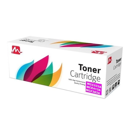 [MCC533A] MERCURY MCC533A/MCE413A/MCF383A Magenta Toner Cartridges.