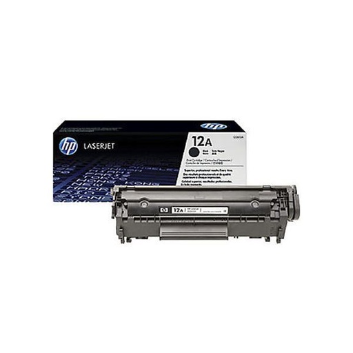 [Q2612A] HP 12A Black Original LaserJet Toner Cartridge