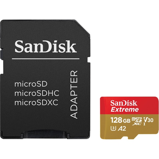 [SDSQXA1-128G-GN6AA] SanDisk Extreme 128 GB microSDXC Memory Card