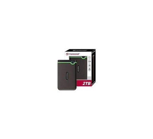 [TS2TSJ25M3S] Transcend External HDD 2TB - Iron Grey