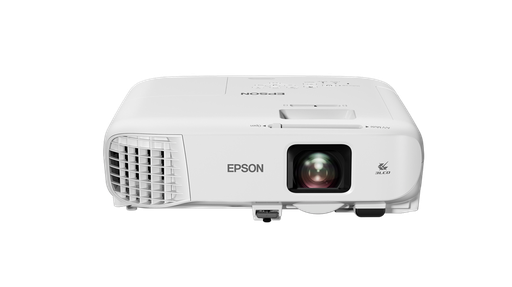 [V11H982040] Epson EB-X49, Projector Mobile/Entertainment and gaming, XGA, 1024 x 768, 4:3, 3600 lumen - 2400 lumen (economy) 16,000 : 1, USB 2.0 Type B, RS-232C, Wired Network, Wireless LAN a/n (5GHz) (optional), VGA in (2x), VGA out, HDMI in, Composite in, Stereo mini jack audio out, Stereo mini jack audio in (2x), Cinch audio in, USB 2.0 Type A, 2.7 kg, 5W, Power cable, Quick Start Guide, Remote control, batteries, Warranty card (24 months Carry in, Lamp: 12 months or 1000 hours)