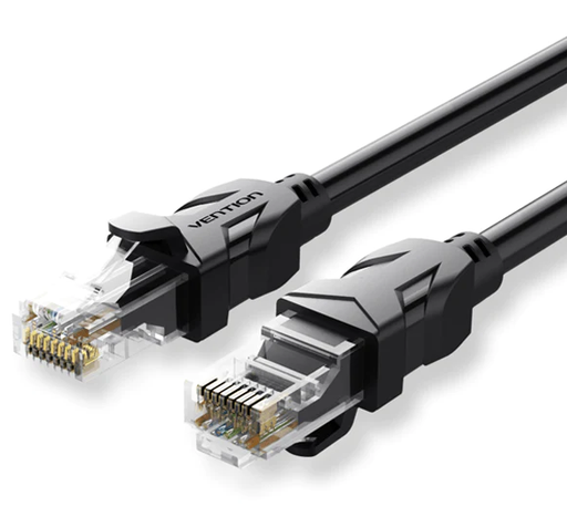 [VEN-IBBBF] VENTION CAT6 UTP PATCH CORD CABLE 1M BLK