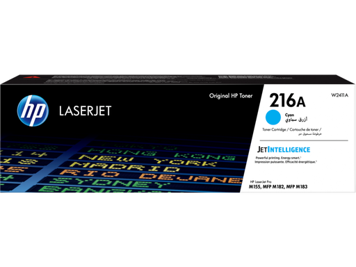 [W2411A] HP 216A Cyan Original LaserJet Toner Cartridge