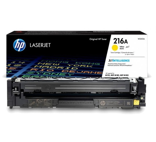 [W2412A] HP 216A Yellow Original LaserJet Toner Cartridge