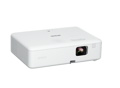 [V11HA86040] Epson CO-W01 Projector 3LCD Technology, WXGA, 1280 x 800, 16:10, 3000 Lumen - 2000 Lumen (economy), 16,000 : 1, HDMI 1.4, USB 2.0-A, USB 2.0 Type B (Service Only), 2.4 kg, 5W, Main unit, Power cable, Quick Start Guide, Remote control including batteries, User manual (CD)